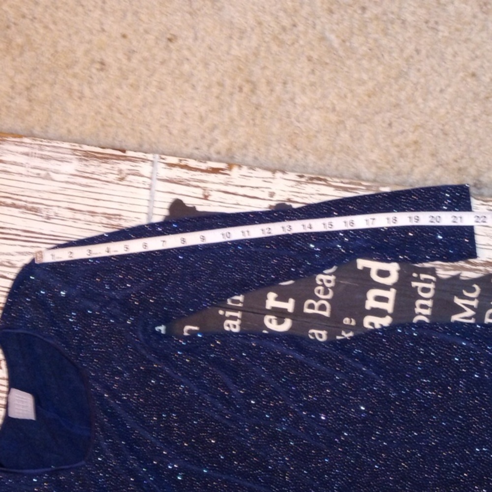 Vintage! Navy Sparkle Dress by Rabbit Rabbit Rabbit Designs - Picture 10 of 13